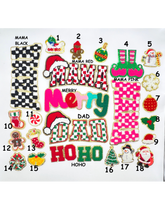 Load image into Gallery viewer, Christmas Iron Patches Appliques