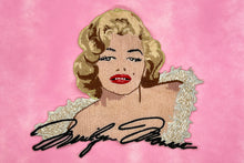 Load image into Gallery viewer, Large Marilyn Monroe Embroidered Applique Patch