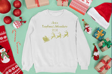 Load image into Gallery viewer, Christmas Personalised Lapland Glitter Iron On Transfer