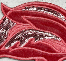 Load image into Gallery viewer, Beautiful Large Embroidered Pink Flamingo Bird Patch