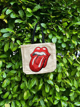 Load image into Gallery viewer, Tote with Sequin Tongue 12 or 5 oz Shopping Bag