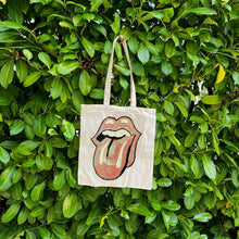 Load image into Gallery viewer, Tote with Sequin Tongue 12 or 5 oz Shopping Bag