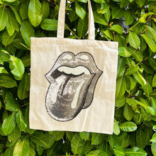 Load image into Gallery viewer, Tote with Sequin Tongue 12 or 5 oz Shopping Bag