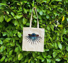 Load image into Gallery viewer, Tote with Planet Moon UFO Sequin 12 or 5 oz Shopping Bag