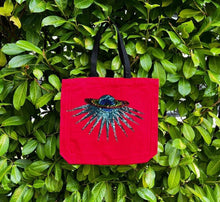 Load image into Gallery viewer, Tote with Planet Moon UFO Sequin 12 or 5 oz Shopping Bag