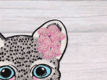 Load image into Gallery viewer, Mum  Cat  With Kitten  Applique Patch