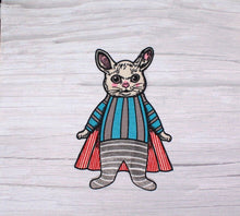 Load image into Gallery viewer, Cat In Cape Applique Patch