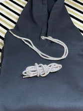 Load image into Gallery viewer, Crystal Rhinestone Hoodie Cord 6mm Drawstring / Cord to Replace your Cord 47in