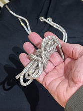 Load image into Gallery viewer, Crystal Rhinestone Hoodie Cord 6mm Drawstring / Cord to Replace your Cord 47in