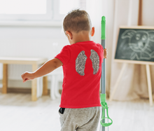 Load image into Gallery viewer, 1 Pair of small sequin angel wings patch 7" x 3'