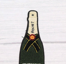 Load image into Gallery viewer, Chenille Colourful Champagne Bottle Patch Applique