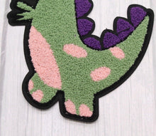 Load image into Gallery viewer, Large Chenille Dinosaur Children's Patch