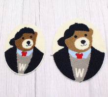 Load image into Gallery viewer, Large or Small Teddy Bear Applique Patch