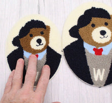 Load image into Gallery viewer, Large or Small Teddy Bear Applique Patch