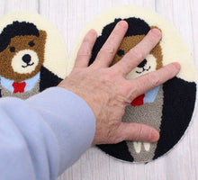 Load image into Gallery viewer, Large or Small Teddy Bear Applique Patch