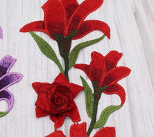 Load image into Gallery viewer, Beautiful Large Flower Appliqué Patch