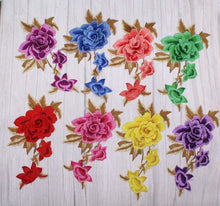 Load image into Gallery viewer, Beautiful Large Flower Appliqué Patch