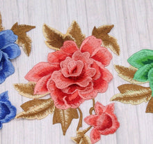 Load image into Gallery viewer, Beautiful Large Flower Appliqué Patch