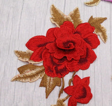 Load image into Gallery viewer, Beautiful Large Flower Appliqué Patch
