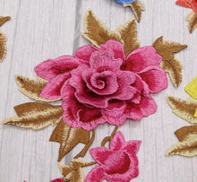 Load image into Gallery viewer, Beautiful Large Flower Appliqué Patch