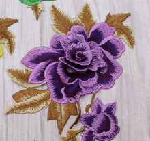 Load image into Gallery viewer, Beautiful Large Flower Appliqué Patch