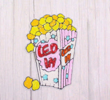 Load image into Gallery viewer, Large Sequin Popcorn Bucket Applique Patch