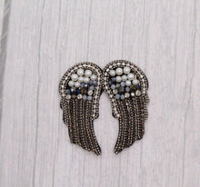Load image into Gallery viewer, 2 Piece Bead Wings Applique Patch