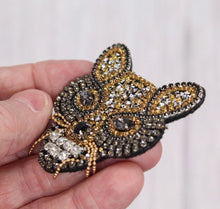 Load image into Gallery viewer, Crystal Fox Applique Patch