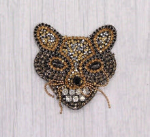 Load image into Gallery viewer, Crystal Fox Applique Patch