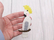 Load image into Gallery viewer, Beaded and Crystal Parrott Applique Patch