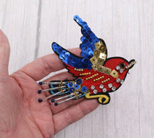 Load image into Gallery viewer, Humming Bird Applique Patch