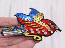 Load image into Gallery viewer, Humming Bird Applique Patch