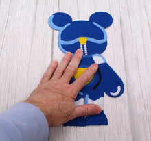 Load image into Gallery viewer, Woven Teddy Bear Applique Patch