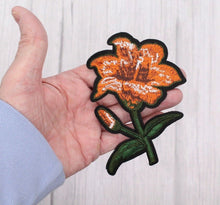 Load image into Gallery viewer, Embroidered Rose Flower Appliqué Patches