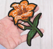 Load image into Gallery viewer, Embroidered Rose Flower Appliqué Patches