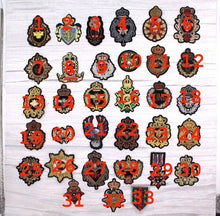 Load image into Gallery viewer, Embroidered  Medal  Shield Applique Patch