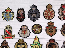 Load image into Gallery viewer, Embroidered  Medal  Shield Applique Patch