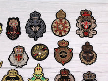 Load image into Gallery viewer, Embroidered  Medal  Shield Applique Patch