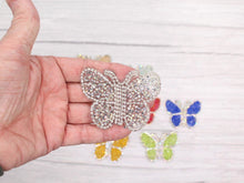 Load image into Gallery viewer, Butterfly  Crystal Decal Iron On Patch
