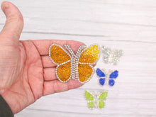 Load image into Gallery viewer, Butterfly  Crystal Decal Iron On Patch