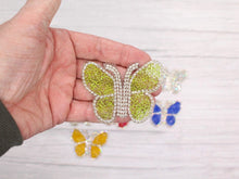 Load image into Gallery viewer, Butterfly  Crystal Decal Iron On Patch