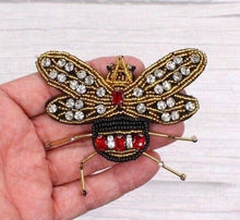 Load image into Gallery viewer, Beaded Dagger patch, Pineapple Patch, Cloud Patch, Moon Patch, Want Patches Applique Patch