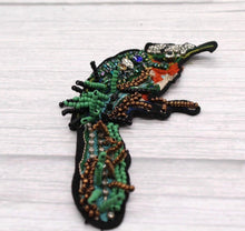 Load image into Gallery viewer, Large Handmade Parrot Bird Appliqué Patch