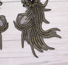 Load image into Gallery viewer, Delicate Lace Wings or Eagle Applique Patch