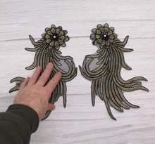 Load image into Gallery viewer, Delicate Lace Wings or Eagle Applique Patch