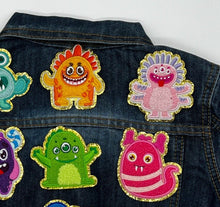 Load image into Gallery viewer, Monster fuzzy Applique Patches
