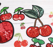 Load image into Gallery viewer, Cherry Applique Patches