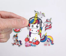 Load image into Gallery viewer, Childrens Unicorn Applique Patch