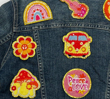 Load image into Gallery viewer, Peace fuzzy Applique Patches
