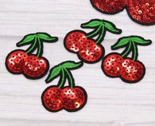 Load image into Gallery viewer, Cherry Applique Patches
